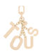 Tous Llavero Metal Letters Dorado Μπρελόκ 2002471055