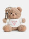Guess Damen Schlüsselanhänger Bär B7460116 Beige