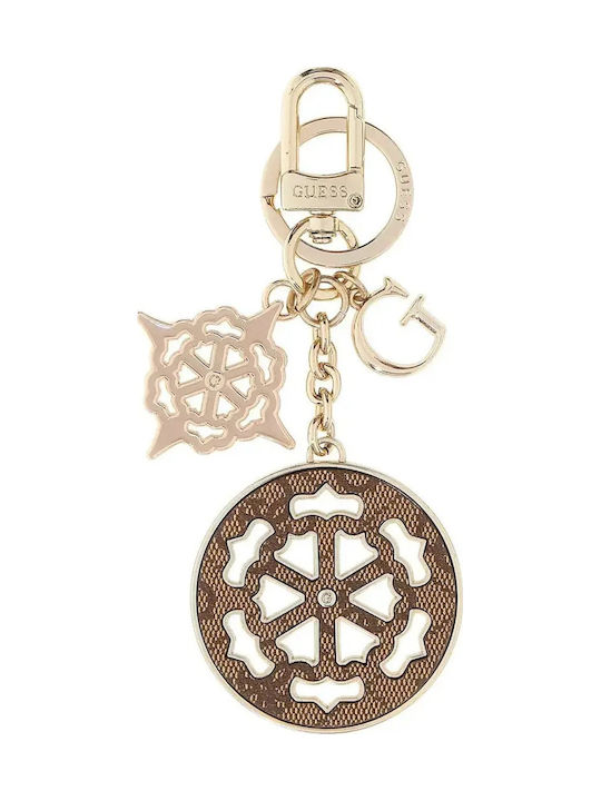 Guess Damen Schlüsselanhänger Keychains Ella Logo Rw7569p6301 Stein