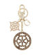 Guess Damen Schlüsselanhänger Keychains Ella Logo Rw7569p6301 Stein