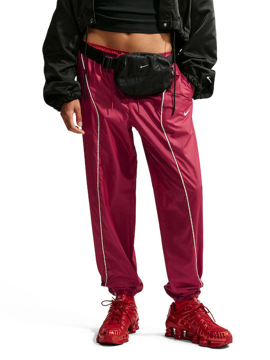 Nike Athletics Pantaloni de trening Burgundy