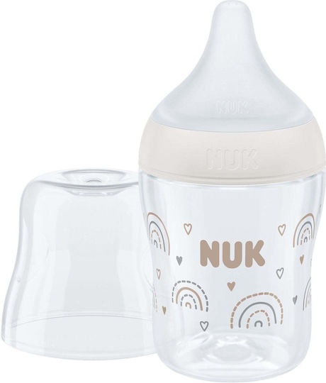 Nuk Set Plastic Baby Bottles Anti-colic with Silicone Teat for 0+ Months Blue 150ml