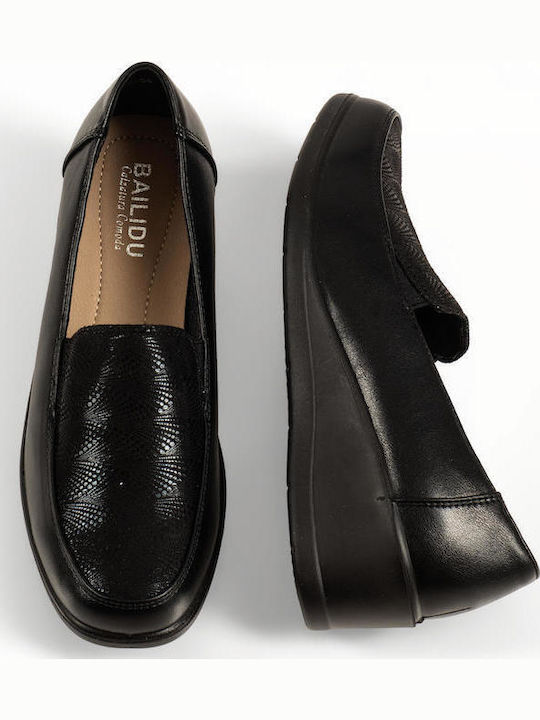 The Shoemart Women's Loafers In Black Colour