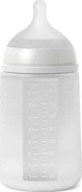 Chicco Plastic Baby Bottle Anti-colic with Silicone Teat for 0+ Months Transparent 240ml