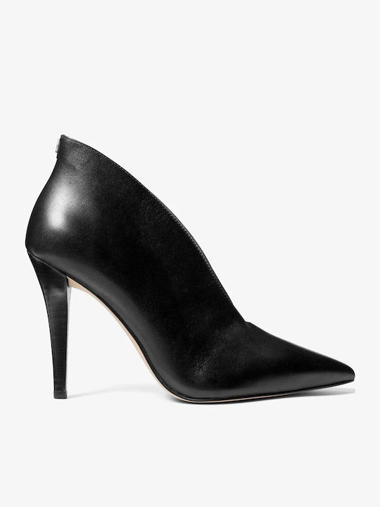 Michael Kors Leather Heels Black