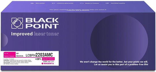 Black Point Toner Compatibil Pentru Imprimantă Laser HP Hp W2203a 2300 Pagini Negru Cu Chip / Cu Noul Chip