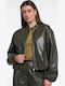 Women's Bomber Jacket Hunter Green