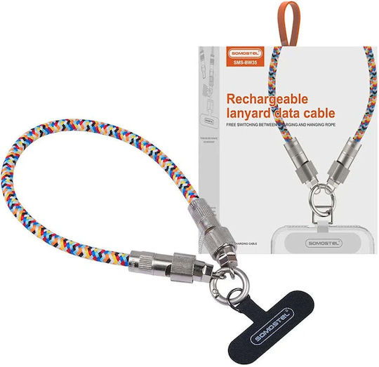 Usb USB-C to Lightning Cable 27W Πολύχρωμο 36142