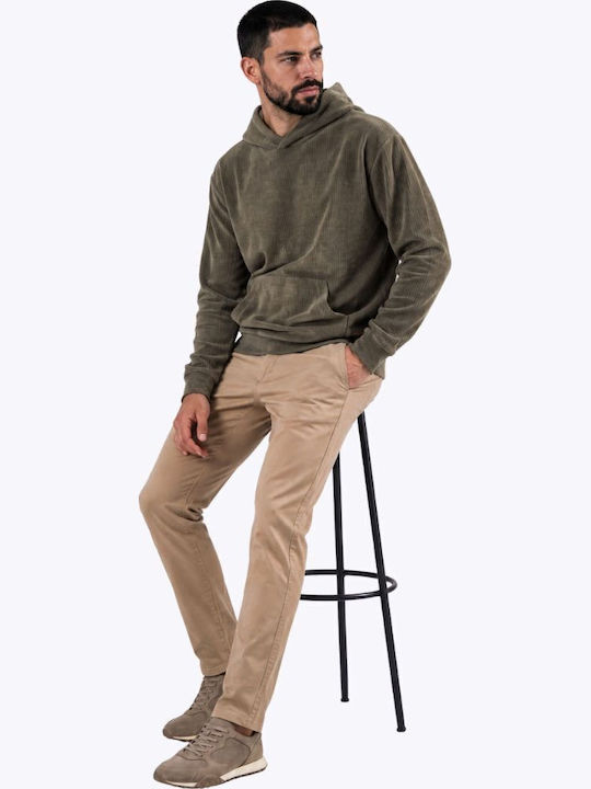 American Stars Παντελόνι Chino Μπεζ