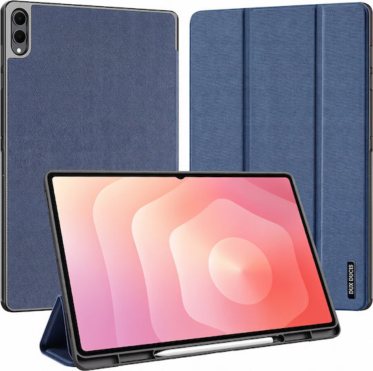 Dux Ducis Case Samsung Galaxy Tab S12 Plus Domo Tri-fold Shockproof Blue