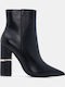 Women's Ankle Boots with High Heel Black