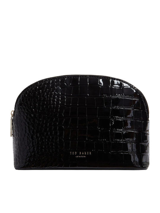 Ted Baker Valmma Croc Effect Small Washbag Black 282824 Μαυρο