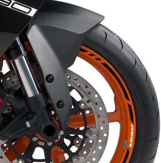 Adhesive Wheel Tape Ktm Rc8 Logos 16pd59