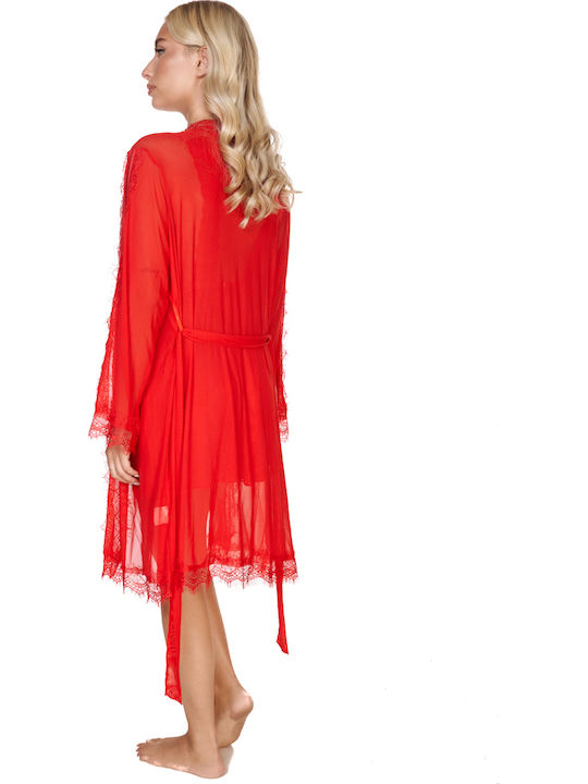 Comfort Summer Women's Pyjamas Set Red