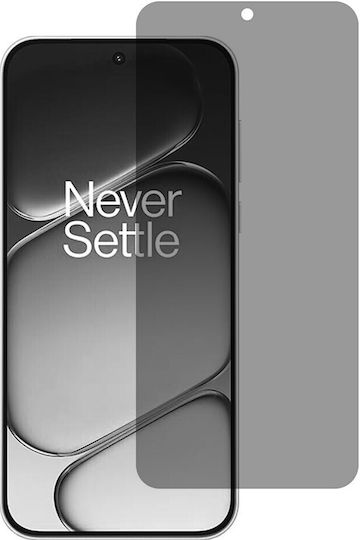 Anti-spy Tempered Glass Screen Protector Full Coverage Compatible with OnePlus Nord 6 5G Turbo 6 5G Turbo 6V 5G Fingerprint Unlock Tinted