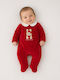 iDO Velvet Onesie Red