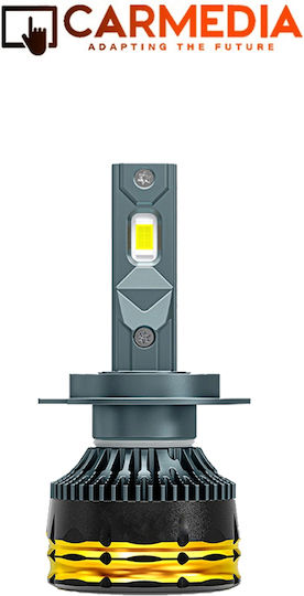 Carmedia Autolampe H7 LED 6500K Kaltes Weiß