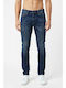 Men's Slim Fit Blue Jeans Pants