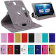 Rotating 360 Stand Case Universal 10.5" 11" High Quality Purple