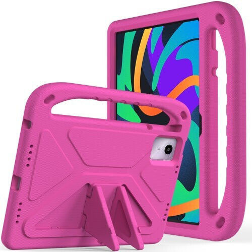 Удароустойчив Калъф Eva С Пръст За Деца Lenovo Tab M11 Xiaoxin Pad 11 2024 Фуксия
