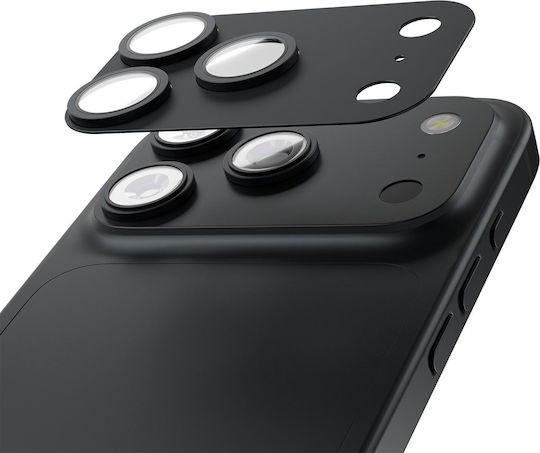 Etteri Protecție completă pentru obiectivul camerei Iphone 18 Pro Max Gri închis