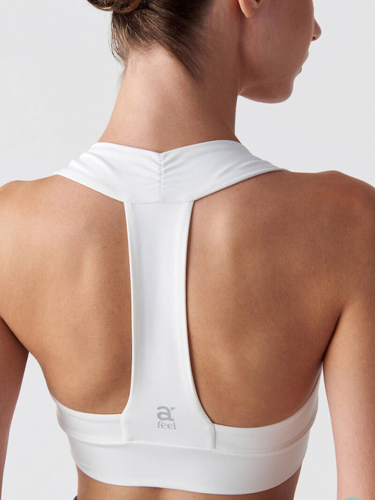 attrattivo Women's White Sports Bra