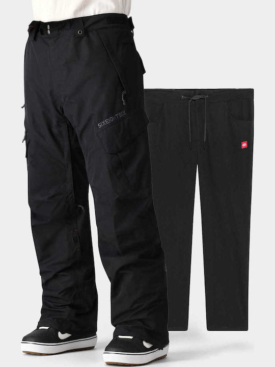 686 I-001926-19 Pantaloni de Schi și Snowboard Pentru Bărbați Negri