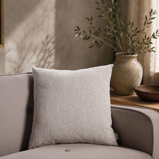 Teoran Decorative Pillow Case Pearl Grey 50x30cm