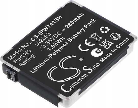 Тип Батерия Cameron Sino A2663 Apple Watch Series S7 41 мм A2473 A2475 A2476 Cs-ipw741sh Sb11851