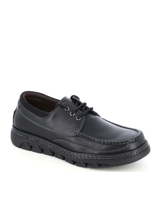 Men's Moccasins In Black Colour 249/26512_BLACK