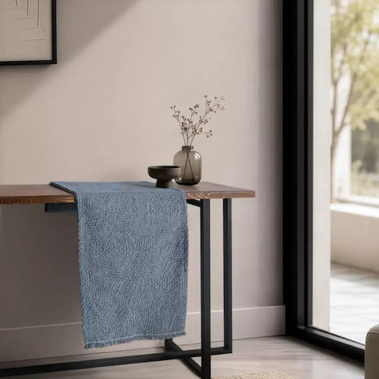 Teoran Ράνερ Norman Denim Blue 45x180εκ.