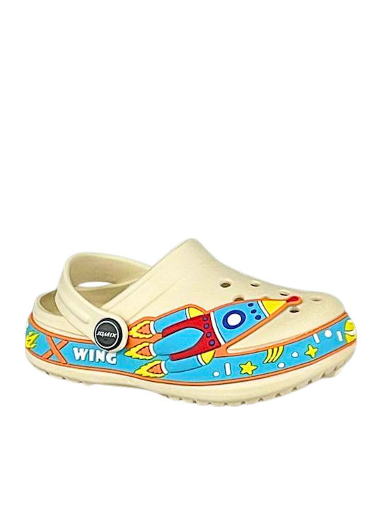Yfantidis Kinder Strandschuhe Beigen Schuhboot