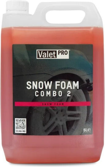 Valet Pro Snow Foam Combo2 Alkaline Car Pre-Wash Active Foam Shampoo 5L