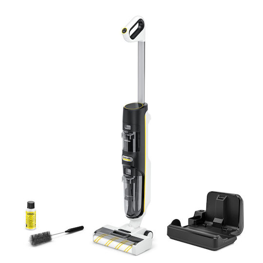 Karcher FCV 4 Dry Акумулаторна Вертикална Прахосмукачка 18V Черна