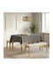 vidaXL vidaXL Tischdecke Hellgrau 140x180cm