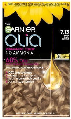 L'Oreal Paris Olia Боя за коса Без амоняк 7.13 Бежово тъмно русо
