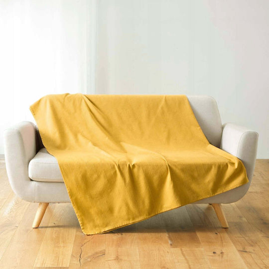 Douceur d'Intérieur Ριχτάρι Διθέσιου Καναπέ 220x240εκ. Μωβ