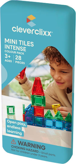 Cleverclixx Magnetisches Spielzeug Bau- und Konstruktionsspielzeug Pack Intensiv