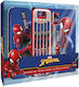 Kids Euroswan Kinder Schreibwaren-Set mit Bleistift, Spitzer, Radiergummi, Notizbuch, Stift, Lineal und Federmäppchen 11 Stück