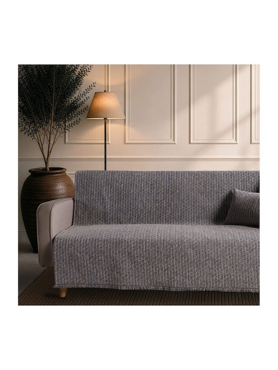 Teoran Joliet Dreisitzer-Sofa Wurf 180x300cm Ro...