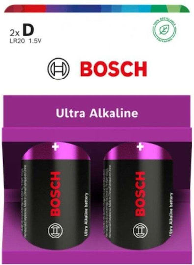 Genius Pack Алкални батерии D 1.5V 2 бр.