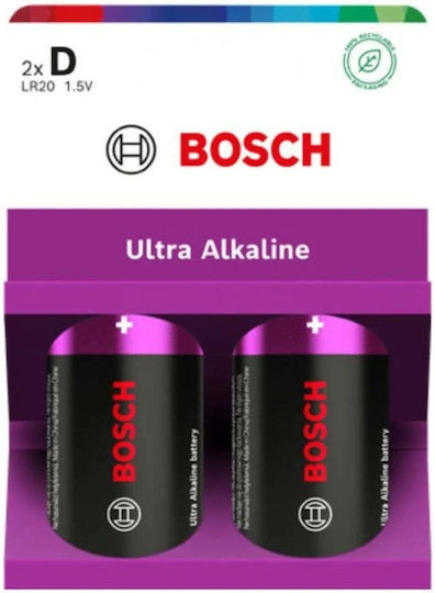 Genius Pack Αλκαλικές Μπαταρίες D 1.5V 2τμχ