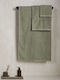 Aigaion Set Bath Towels 3 Pieces Sage Green Weight 600gsm