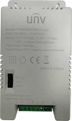 Uniview Захранване за Системи за Видеонаблюдение PWR-DC1204-C4-EU Uniview Захранване за Системи за Видеонаблюдение PWR-DC1204-C4-EU