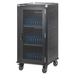 Manhattan Manhattan 181273 Mobile Device Cabinet Portable Device Management Cart Black Manhattan Manhattan 181273 Mobile Device Cabinet Portable Device Management Cart Black