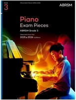 Abrsm Piano Exam Pieces 2025 & 2026 Grade 3