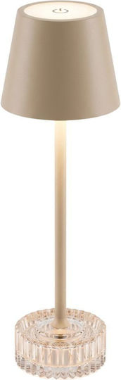 Iliadis Metal Table Lamp with Green Shade and Base