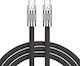 Leewello Leewello USB Typ-C Kabel Männlich Schwarz 3m
