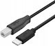 TB Touch USB 2.0 Cable USB-A Male - USB-B Male Black 1.8m