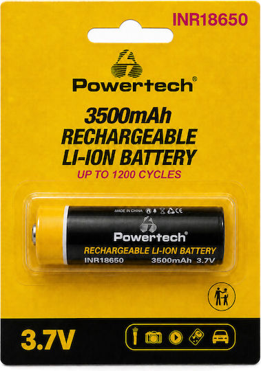 Powertech Baterie Reîncărcabilă Li-ion 3500mAh 3.7V 1 Buc